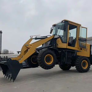 Новый сочлененный садовый трактор погрузчик Редуктор Мини 4x4 колесный погрузчик дизельный для погрузчика сахарного тростника - Product Image 1