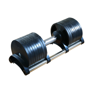 Ensembles d'haltères réglables 20kg 30kg Options multi-poids Haltères lestés avec poignée en nylon antidérapante - Product Image 2
