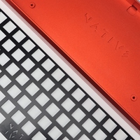 Pas de Stock personnalisé en aluminium anodisé CNC plaque d'usinage stabilisateur Teclado Mecanico bricolage clavier mécanique kit boîtier boîtier