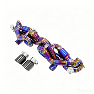 Sistema de Escape Catback Valvetronic de Aleación de Titanio para Porsche 718 GT4 <span class=keywords><strong>GTS</strong></span> 2019-2025 <span class=keywords><strong>4</strong></span>.0L, Silenciador con Sonido Profundo, Mejora de Textura - Product Image 1