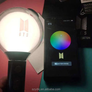 Bâton Lumineux LED BTS K-POP BT21 Merchandise Flash pour Concerts Fans Fêtes Nouveautés avec Programmation via Application - Product Image 2