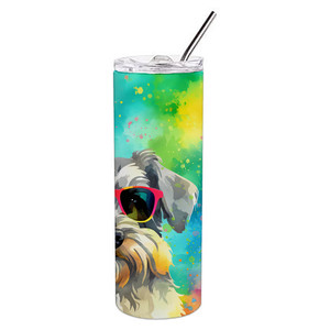 Gobelet isotherme fin en acier inoxydable Schnauzer Hippie Dawg - Product Image 1
