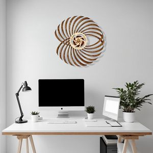 Escultura Cinética 3D Única para Pared, Arte en <span class=keywords><strong>Madera</strong></span> Grabada para Papá, Regalo para el Día <span class=keywords><strong>del</strong></span> <span class=keywords><strong>Padre</strong></span>, Decoración para Sala <span class=keywords><strong>de</strong></span> Estar - Product Image 4