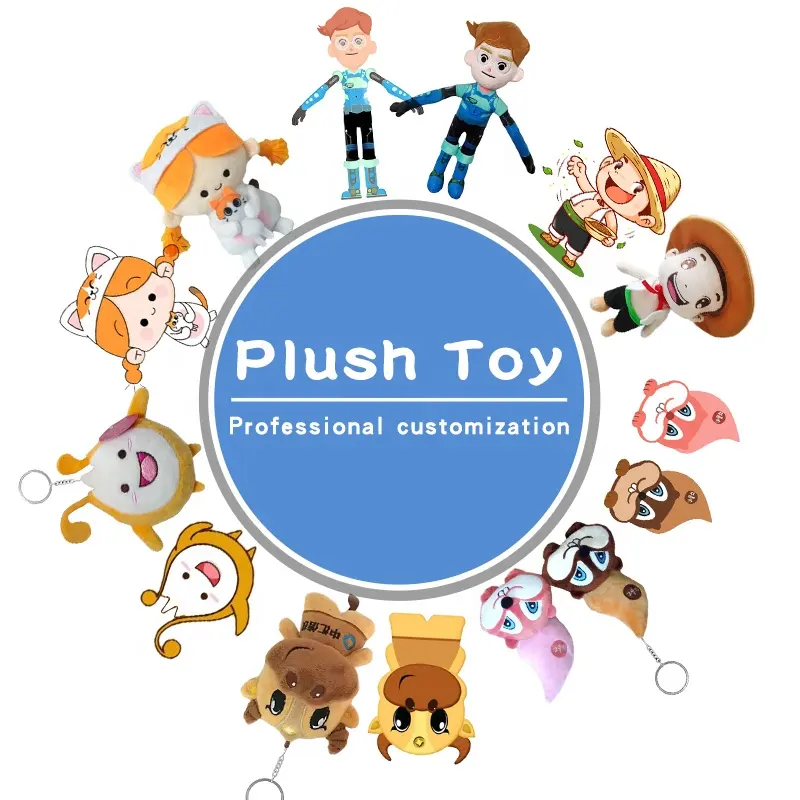 23CM Or Customized Size And Plushy EXO Plush Toys Plushie Custom Soft Body Dolls For Baby And Girls