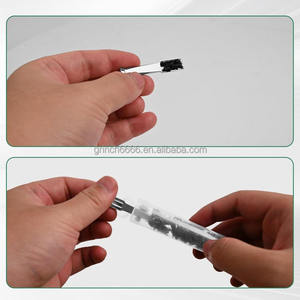 Mini <span class=keywords><strong>cuchara</strong></span> de acero inoxidable con herramienta de apisonamiento, <span class=keywords><strong>cuchara</strong></span> de capacidad de 0,1 <span class=keywords><strong>gramos</strong></span> para uso multiusos azúcar sal polvo especias para Cocina - Product Image 3