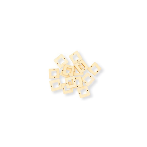 Accessorio quadrato in legno Ilan 25x25mm 8 pezzi per progetti artigianali - Product Image 1