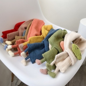 <span class=keywords><strong>Bufanda</strong></span> de Punto Infantil de Invierno con Dibujos Animados, Venta al Por Mayor de Fábrica/OEM, Calentador de <span class=keywords><strong>Cuello</strong></span> <span class=keywords><strong>para</strong></span> Bebés en Colores Pastel, Cálido <span class=keywords><strong>para</strong></span> Uso en Exteriores - Product Image 1