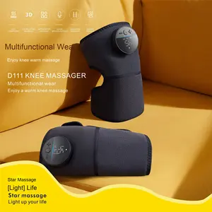 Masajeador de rodilla de calefacción eléctrica para el hogar personalizado con rodillera de vibración de control de temperatura inteligente - Product Image 1