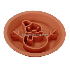 2024 Natal desain baru antiselip air kuat tidak bengkok minimalis dipersonalisasi mewah 64Oz mangkuk kucing peliharaan - Product Image 1