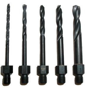 Broca de cobalto para herramientas eléctricas con vástago roscado para la industria aeroespacial |   Taladro compatible con NAS 965 para mantenimiento de aeronaves - Product Image 1