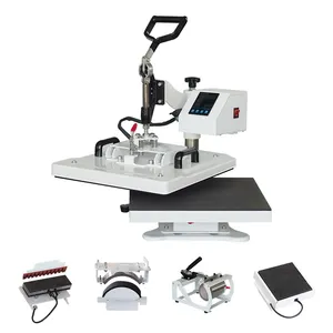 8in1 Digital Heat Press Machine Transfer Sublimation T-Shirt Mug Hat Cap T-shirt Printing Machine for Sale