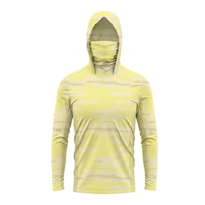 Camiseta de Pesca para Hombre, Personalizada con Logotipo, Talla Grande, Transpirable, de Manga Larga, Secado Rápido, Protección UV UPF 50, Duradera, de Spandex/Poliéster - Product Image 4