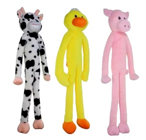 Con Chó sang trọng Đồ chơi Jumbo Pig vịt bò con chó lớn nhai đồ chơi Squeaky Plush Pet đồ chơi - Product Image 1