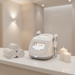 Harga Pabrik 2 in 1 Alat Kecantikan Wajah Sonar Aktivator Getaran Energi Magnetik dan Palu Dingin & Panas 2026 - Product Image 1