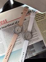 Nouvelle montre imperméable mignonne pour filles, style simple, style collégien