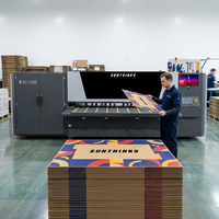 Impresora de Inyección de Tinta Industrial Sunthinks SC1200 de Una Sola Pasada, Solución de Impresión de Alta Velocidad para Cajas de Cartón Corrugado Grandes