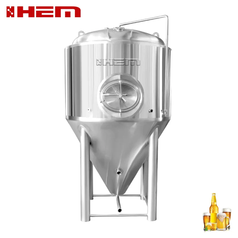 Birra fermentazione serbatoi in acciaio inox 1000L 10hl lievito di birra di fermentazione