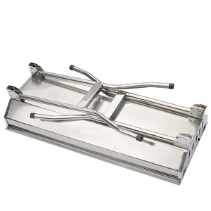 <span class=keywords><strong>Barbecue</strong></span> au <span class=keywords><strong>charbon</strong></span> de bois pliable portable en acier inoxydable complet, cuisinière de camping en acier inoxydable pour pique-nique - Product Image 4