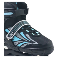 Patins à roulettes Jun Ran légers, imperméables, pour activités de plein air, réglables, pour enfants et adultes, roulements Abec-7, châssis en aluminium, 64/70*22mm, roues en PU