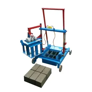 Máquinas para hacer bloques de rompecabezas de cemento máquina de bloques Handong máquina para hacer bloques huecos