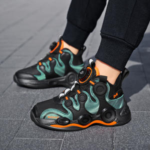 <span class=keywords><strong>รองเท้า</strong></span>บาสเก็ตบอล<span class=keywords><strong>เด็ก</strong></span>, <span class=keywords><strong>รองเท้า</strong></span>บาสเก็ตบอลหนังกันน้ำสไตล์ใหม่ฤดูใบไม้ผลิฤดูใบไม้ร่วงทนต่อการสึกหรอกันเสียง - Product Image 4