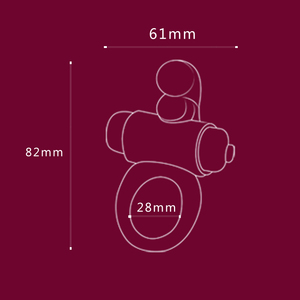 Yeniden silikon vibratör seks oyuncakları erkekler için Penis erkek horoz halka Sextoy yetişkin ürünleri erkek masaj titreşimli halka - Product Image 6