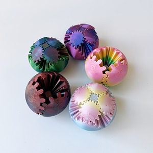 Juguete Antiestrés Deformable de PLA Ecológico con Formas Múltiples y Personalizables, Esfera Fidget Transformable Impresa en 3D al por Mayor - Product Image 4