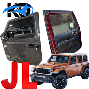 77072498AC 77072496AC Puerta Automotriz Original para <span class=keywords><strong>Jeep</strong></span> Wrangler JK JL, Ensamblaje de Puerta de Auto Usada Original con Espejo Retrovisor Lateral - Product Image 1