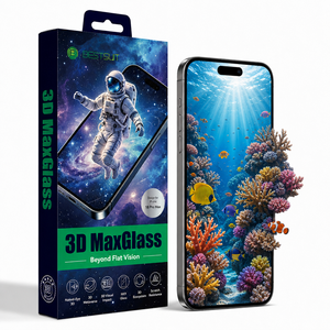 ฟิล์มกระจกนิรภัยแบบใส 3 มิติ ป้องกันรอยขีดข่วน ป้องกันน้ำมัน สำหรับ 18 Pro Max ราคาโรงงาน - Product Image 1