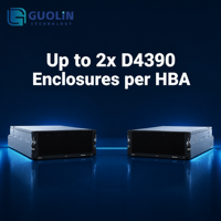 Lenovo ThinkSystem D4390, Almacenamiento Conectado Directamente (DAS), 4U, 90 Bahías, 24G SAS JBOD, Gabinete DAS, Expansión de Almacenamiento de Alta Densidad Empresarial