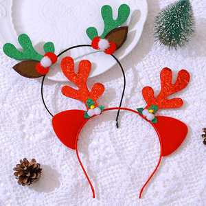 Diademas Navideñas con Luces LED, Diseño de Reno, Muñeco de Nieve y Papá Noel - Product Image 3