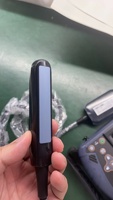 Système d'échographie vétérinaire noir et blanc Amain AMUV12, appareil de diagnostic portable pour chiens et animaux