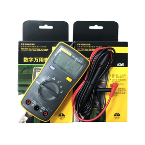 106 106 Palm Size Multimeter <b>Portable</b> <b>AC</b> Resistance Continuity Test Tool - Product Image 1