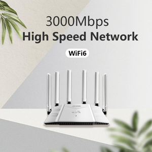 DNXT AX3000 Antenna 6 <strong>Router</strong> Wide Coverage 3000Mbps High Speed Mesh VPN <strong>Router</strong> Home Business 4 Wan/Lan Port Broadband CPE <strong>Router</strong> - Product Image 3