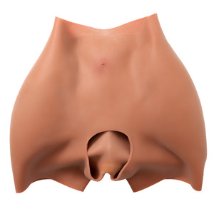 Almohadillas de silicona para glúteos de 3 cm, realce de <span class=keywords><strong>caderas</strong></span> de 2 cm, realzador de glúteos suave y realista para mujeres y travestis, levantamiento natural de glúteos, venta al por mayor de fábrica OEM - Product Image 2