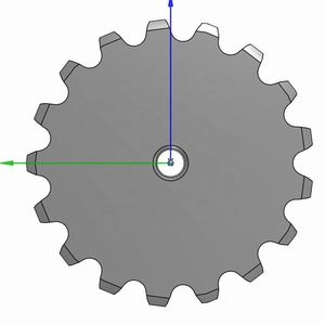Pignons de chaîne pour bois ISO Factory 81X, pignons de chaîne de convoyeur à bois à double pas personnalisés 81XH 81XXH - Product Image 3