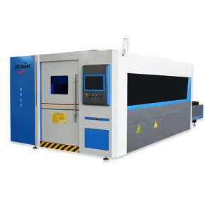 8025 Sheet Metal Fabrication CNC Fiber Laser Carbon Steel Plate Cutting Machine