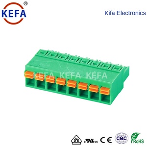 KEFA Direktvertrieb Steckbare Anschlussblöcke Automotive Grüne Federklemme 2P Kupfer 24-12AWG KF2EDGKN-5.0/5.08UL <span class=keywords><strong>CE</strong></span> - Product Image 3