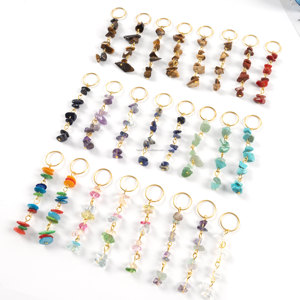 Vente Flash : Breloques en Pierre Naturelle Tressée <span class=keywords><strong>pour</strong></span> Cheveux, Bijoux en Alliage <span class=keywords><strong>pour</strong></span> <span class=keywords><strong>Dreadlocks</strong></span> - Product Image 6