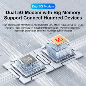 12 Antena externa Caja de metal negro Dual Sim 4G Wifi Módem 5g Lte Router Tarjeta SIM Z8102AX - Product Image 5