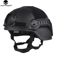 Casque ACH MICH 2000 - Version Spéciale Action - Casque Tactique de Chasse et de Jeu de Guerre avec Coussinets de Protection