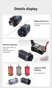 Combo moteur BLDC 3.7V-11.1V avec ou sans capteur ESC 1525 2030 pour mini drone FPV et micro-aéronef - Product Image 5