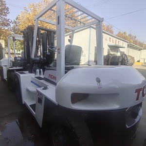 מלגזות TCM FD70Z8 משומשות במשקל 7 טון עם הזזה צידית, מלגזות 7 טון, מנועי דיזל במשקלים 5, 7 ו-10 טון זמינות למכירה - Product Image 3