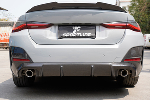 Protector de Parachoques Trasero de Fibra de Carbono G26 para <span class=keywords><strong>BMW</strong></span> G26 <span class=keywords><strong>440i</strong></span> Gran Coupé <span class=keywords><strong>M</strong></span> Sport Hatchback 4 Puertas 21-23 - Product Image 2