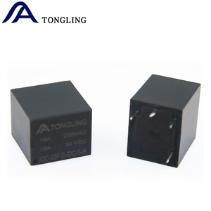 TONGLING JQC-22F 5V 16A 250VAC 4-Pin elektromanyetik Mini manyetik PCB röleleri 2 amper üzerinde - Product Image 2
