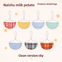 Bandana réglable pour animaux de compagnie, joli foulard en coton à carreaux pour chiens et chats