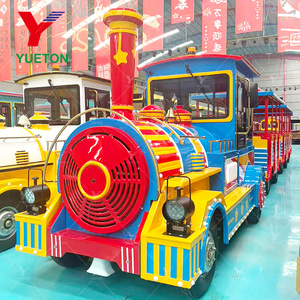 Tren Turístico Eléctrico de Lujo con 27-42 Asientos |   Autobús Turístico Personalizado sin Rieles |   Atracciones de Diversión Profesionales con Certificación CE - Product Image 6