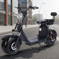 Scooter électrique Citycoco 2025 2000W 60V haute vitesse pour adultes, roues de 18 pouces, pneus larges, puissant, moto électrique sportive