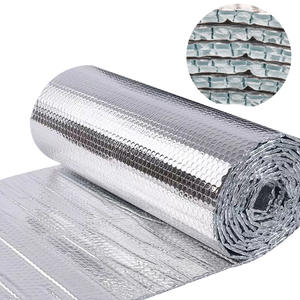 Termal yansıtıcı gümüş çatı yalıtımı/çift kabarcık folyo yalıtım/radyasyon bariyeri - Product Image 1