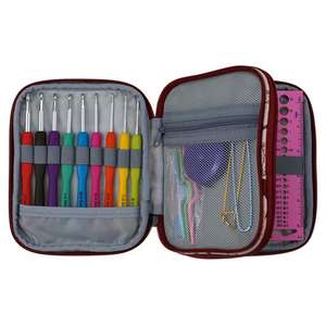 Kit de Ganchillos de TPR para Tejer DIY, Agujas Ergonómicas con Mango Suave, ¡Venta Caliente! - Product Image 6